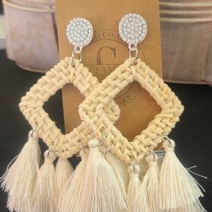 Tassel boho earrings